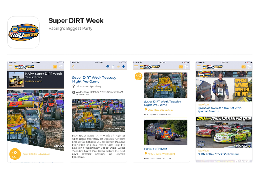 The Official Super DIRT Week App Super DIRT Week