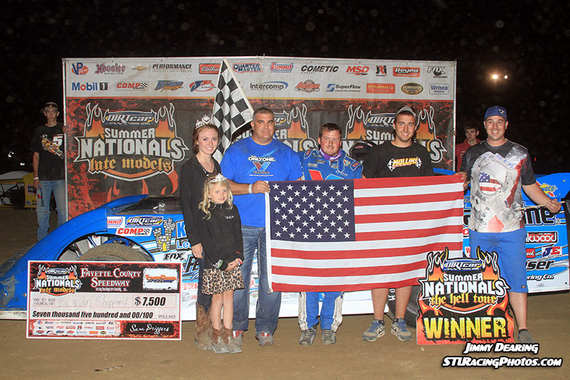 Sheppard Escapes Fayette County Speedway with DIRTcar Summer Nationals ...