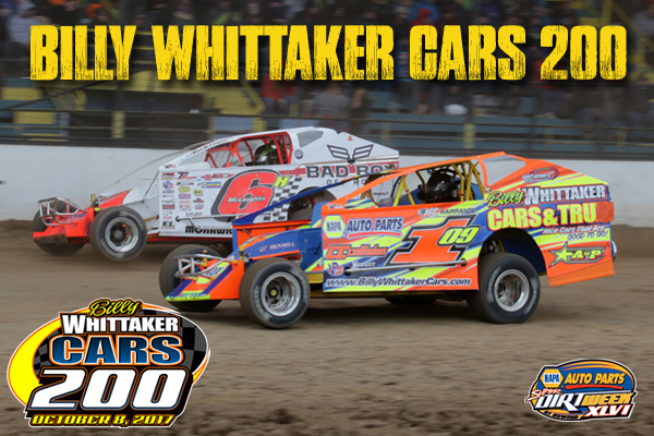 billy whittaker 200 dirtcar racing billy whittaker 200 dirtcar racing