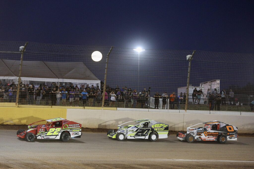 Cedric Gauvreau, Kevin Ridley, Michael Wright at The Dirt Track at Charlotte