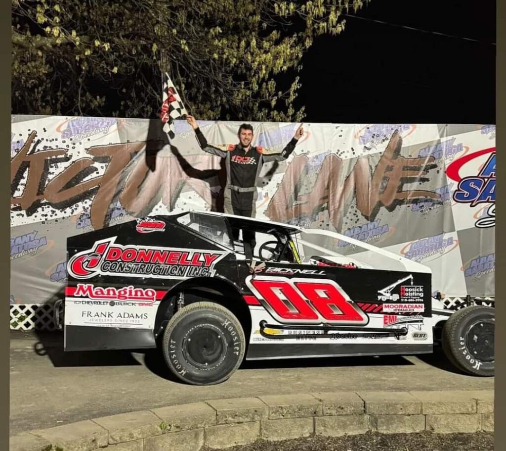 Jack Speshock wins at Albany-Saratoga Speedway