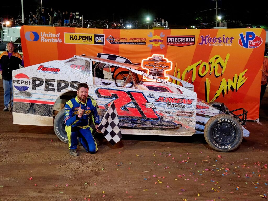 Peter Britten at Orange County Fair Speedway